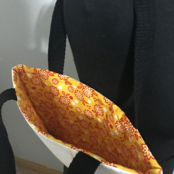 Handmade Small Girls Quilted Tote Bag - Picture 3 of 3